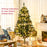 6ft Artificial Christmas Tree with LED Lights, Decoration, Auto Open