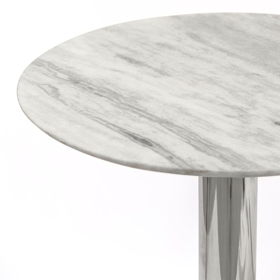 Parker Silver Side Table
