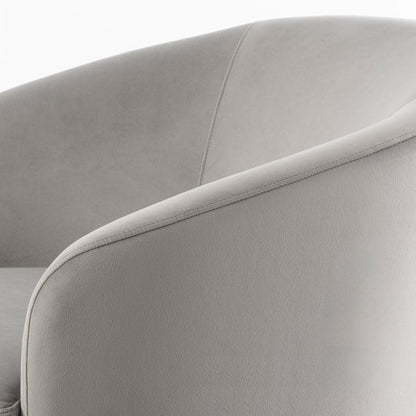 Melville Swivel Chair - Dove Grey