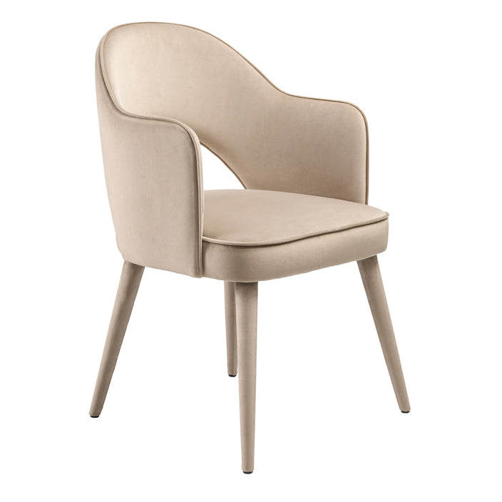 Rossini Carver Chair Taupe