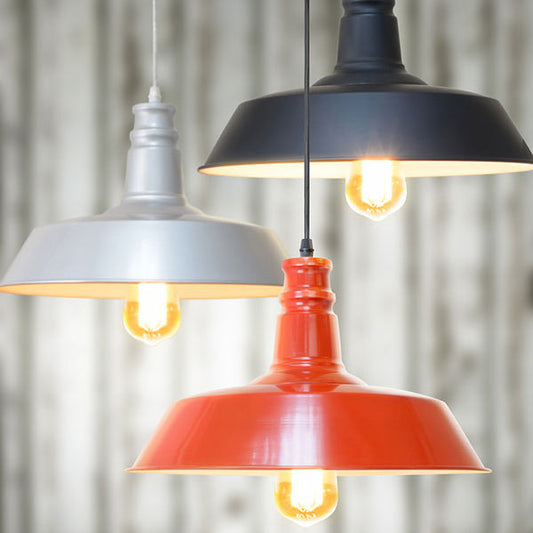 Pascal Red Vintage Pendant Light