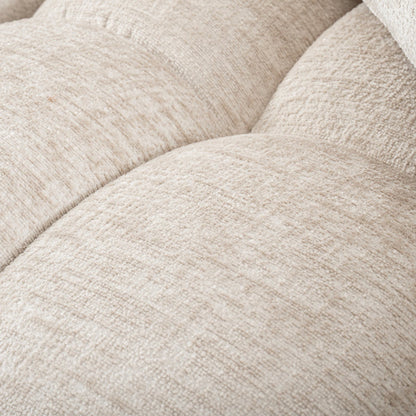 Berlin Lounge Chair - Light Taupe Chenille