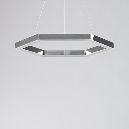 Alveare Chrome LED Pendant Light