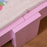 MDF Kids Castle Design Kids Single Bed Pink