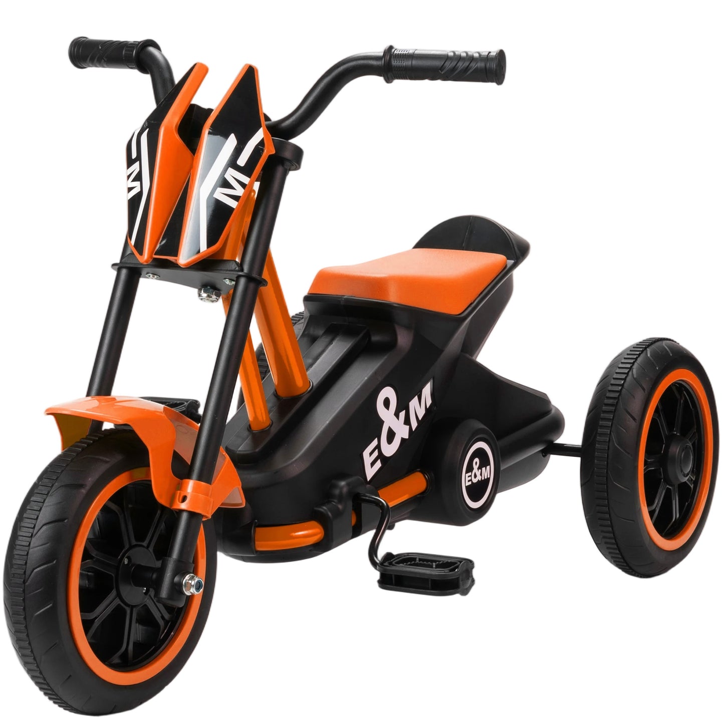 Kids Tricycle Baby Trike, 3 Wheel Toddler Balance Bike, Orange