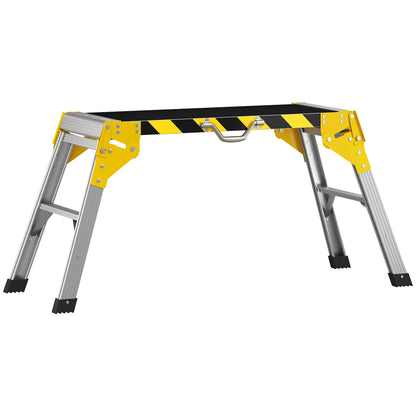 Work Bench, Foldable Garage Table, Aluminium Alloy, 150 kg