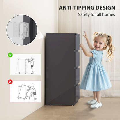 Garden Wooden Planter Flower Raised Bed, Dark Grey