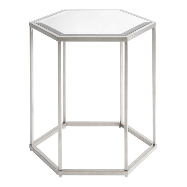Alveare Silver Side Table