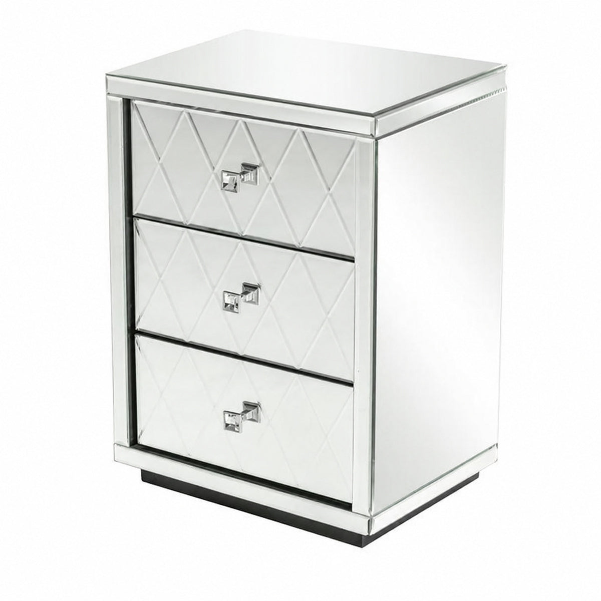 Knightsbridge Mirrored Bedside Table