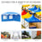 3 x 4 m Party Gazebo Marquee Garden Canopy Outdoor BBQ Tent Camping Patio Awning with 2 Sidewalls, Blue