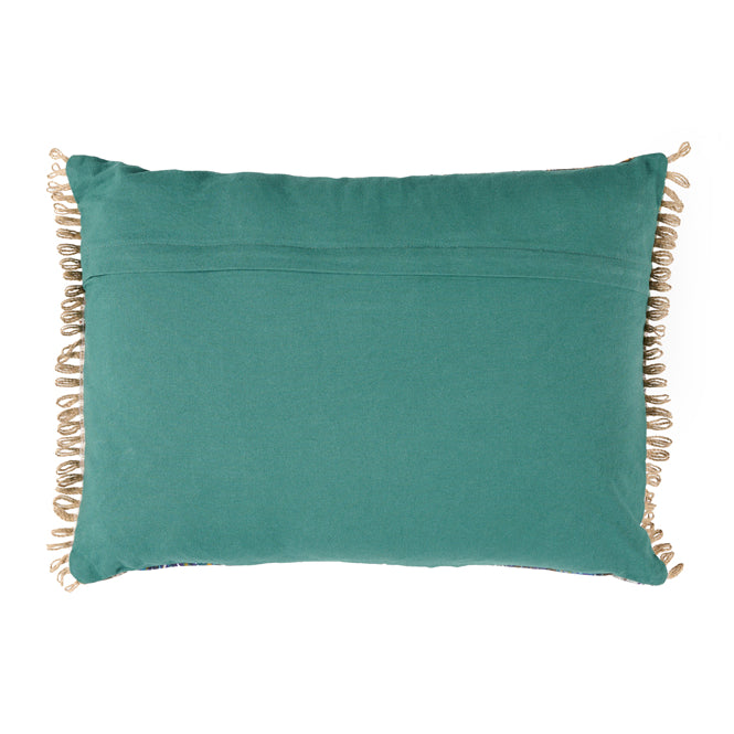 Bali Embroidered Rectangular Cushion