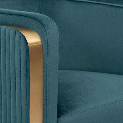 Ozman Lounge Chair - Peacock
