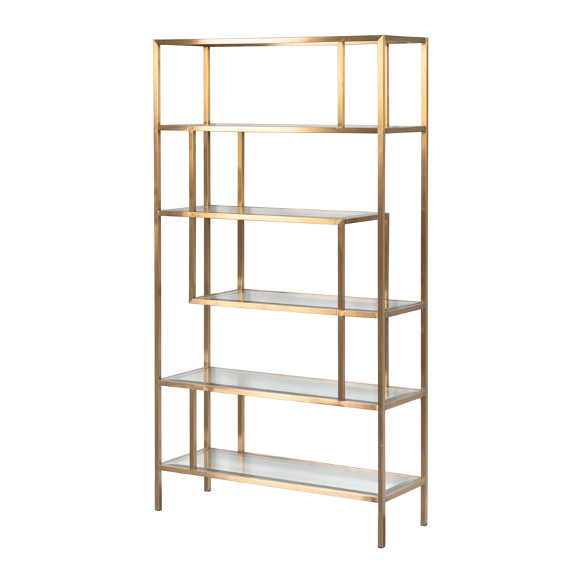 Otto Brass Shelf Unit