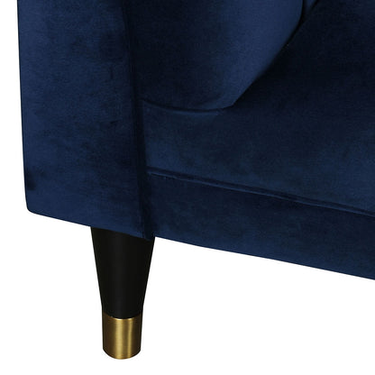 Baxter Right Hand Day Bed– Navy Blue