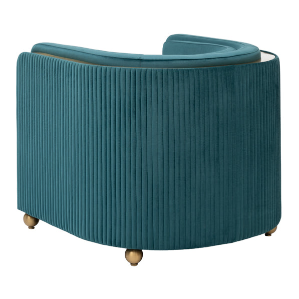 Ozman Lounge Chair - Peacock