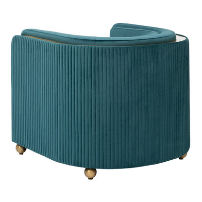 Ozman Lounge Chair - Peacock
