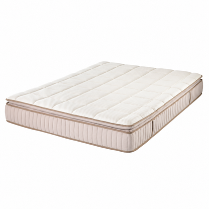 Luxury Double Medium-Firm Pocket Spring and Gel Memory Foam Mattress with Protector and Sheet Clips