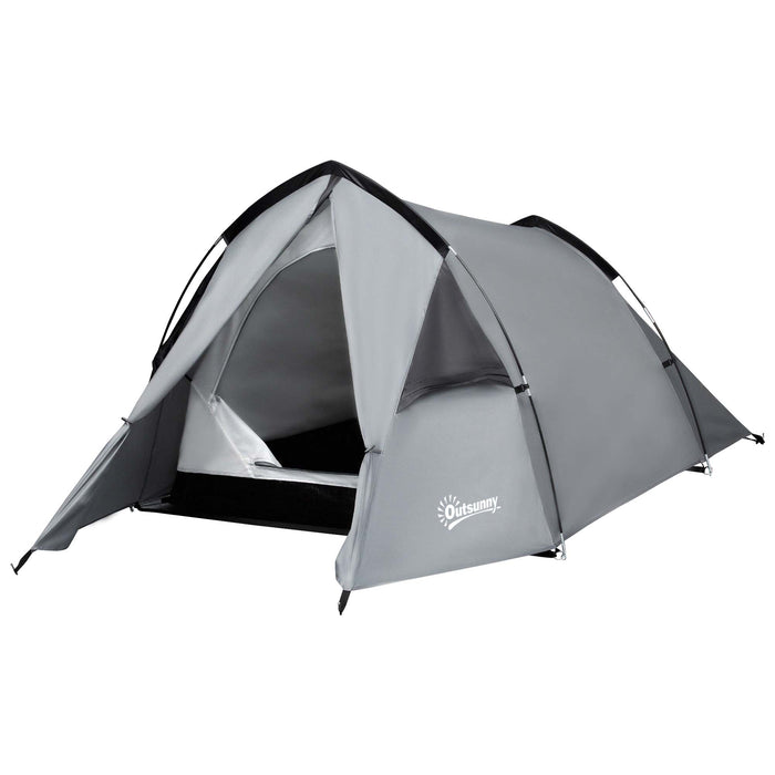 Double layer hiking tent hotsell