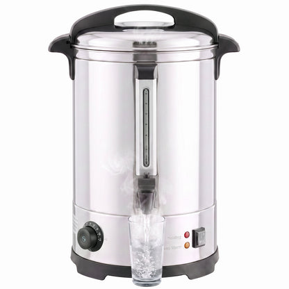 6.5L Catering Urn, 1500W Stainless Steel Tea Urn with Keep Warm