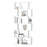 Wooden Wood S Shape Storage Display 6 Shelves Room Divider Unit Chest Bookshelf Bookcase Cupboard Cabinet Home Office Furniture, White