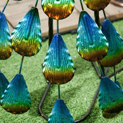 Peacock Garden Statues Sculptures for Decorations and Gifts, Steel