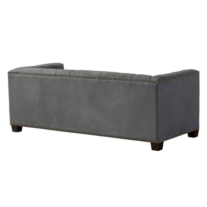 Bankes Three Seat Sofa - Charcoal