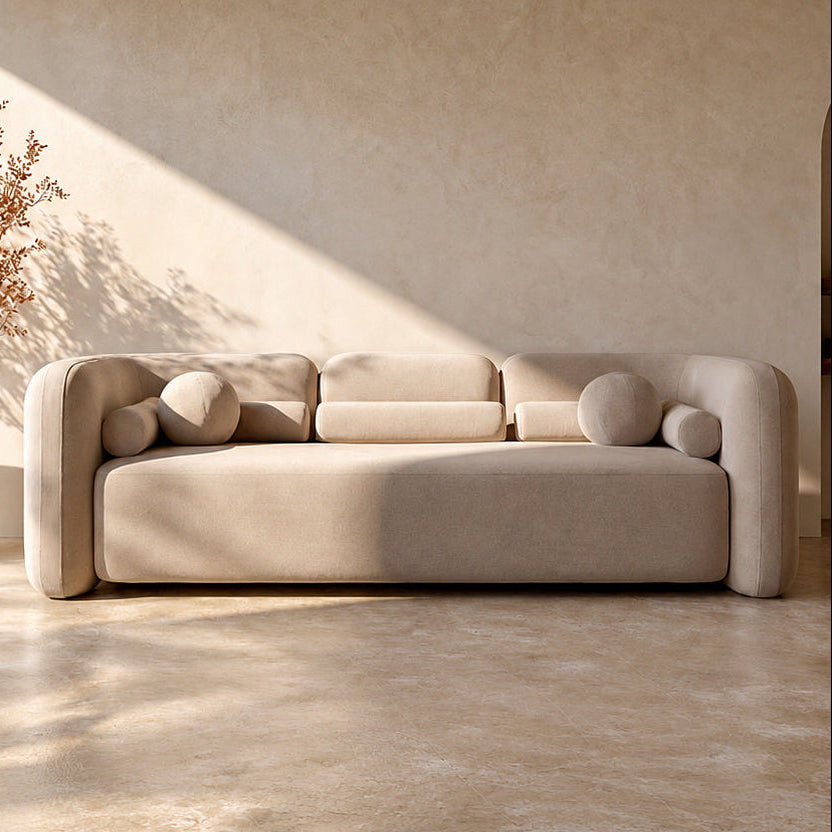 Munich Three Seat Sofa – Taupe