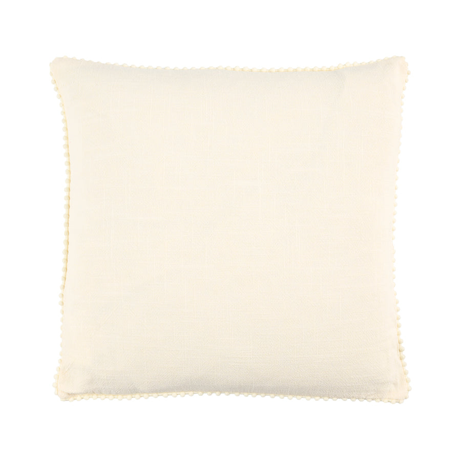 Olivia Trimmed Square Cushion