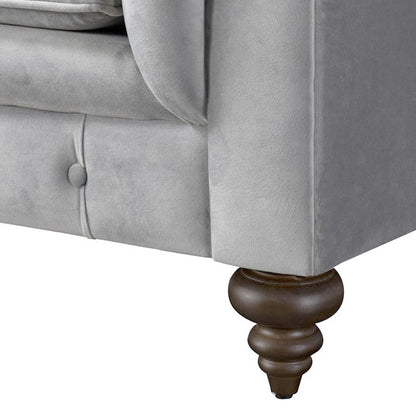 Monty Three Seat Sofa - Dove Grey
