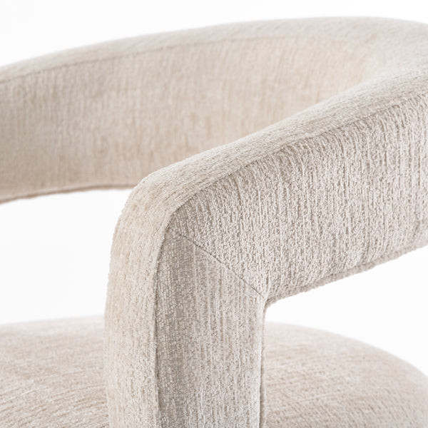 Madison Dining Chair – Light taupe – Chestnut