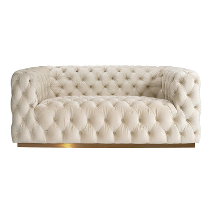 Frankfurt Two Seat Sofa - Chalk