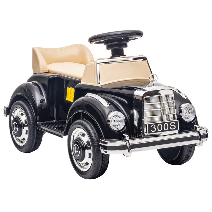 Ride on Sliding Car Foot to Floor Mercedes-Benz 300S Licensed for Kids