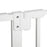 Dog Gate Stair Gate Pressure Fit Pets Barrier Auto Close for Doorway Hallway, 74-148cm Wide Adjustable, White