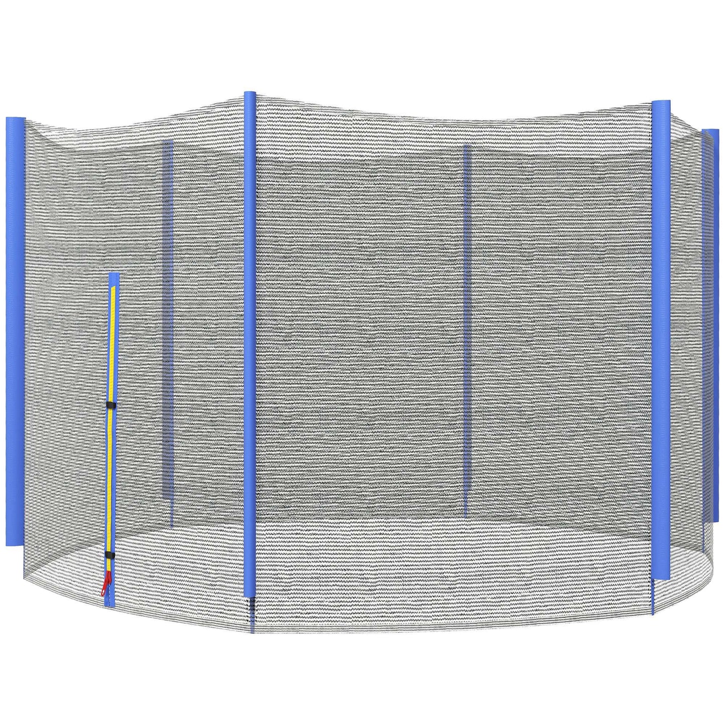 8ft Trampoline Net Replacement Safety Net with Zipped Door, Blue