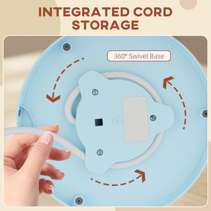 Electric Kettle, Fast Boil, 1.7L, 3kW, Auto Shut-off, Light Blue