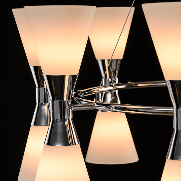 Camille Chandelier Chrome