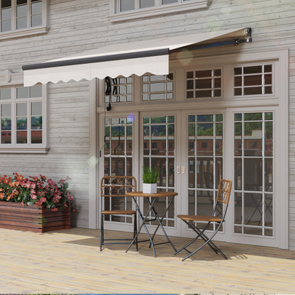 2.5 x 2m Electric Retractable Awning w/ Aluminium Frame Beige