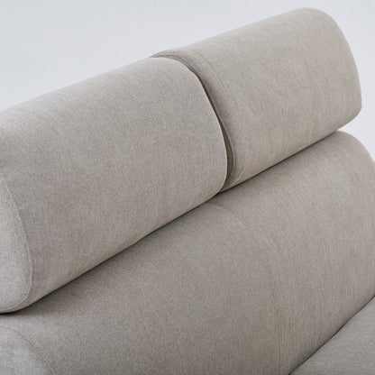 Heather Left Hand Corner Sofa - Taupe