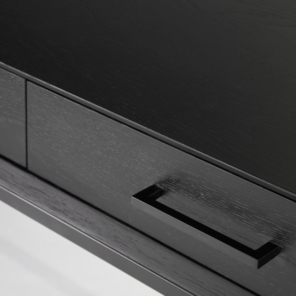 Duo Black Desk/Dressing Table