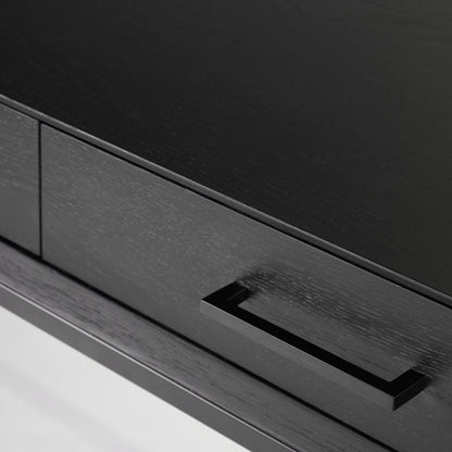 Duo Black Desk/Dressing Table
