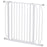 Wide Dog Safety Gate, with Door Pressure, for Doorways, Hallways, Staircases - White