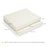 Set of 2 Garden Seat and Back Cushion Set, Replacement Cushions for Outdoor Furniture with Seat Cushion and Back Cushion, Cream White