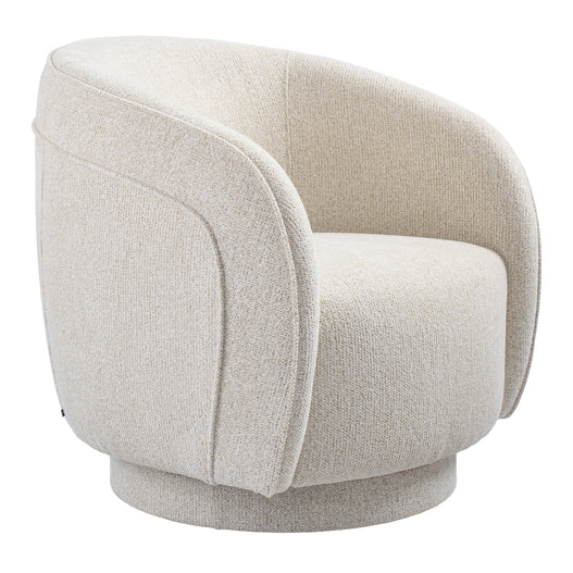 Orla Swivel Chair - Travertine