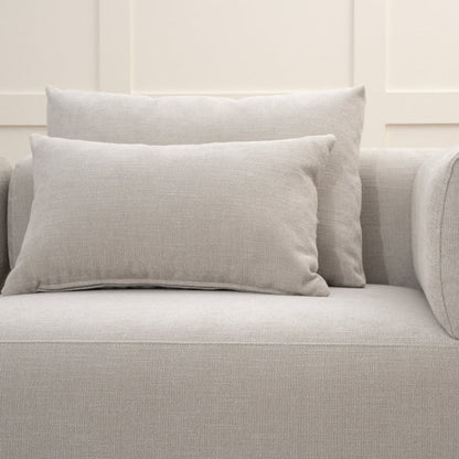 Beck Left Hand Corner Sofa – Parchment