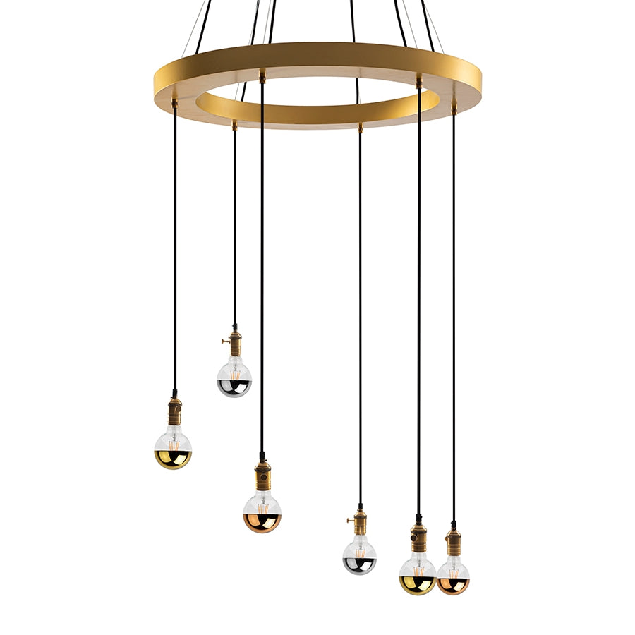 Barrington Chandelier Brass
