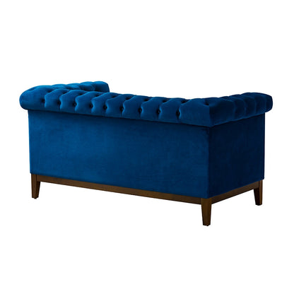 Bergmann Two Seat Sofa - Navy Blue