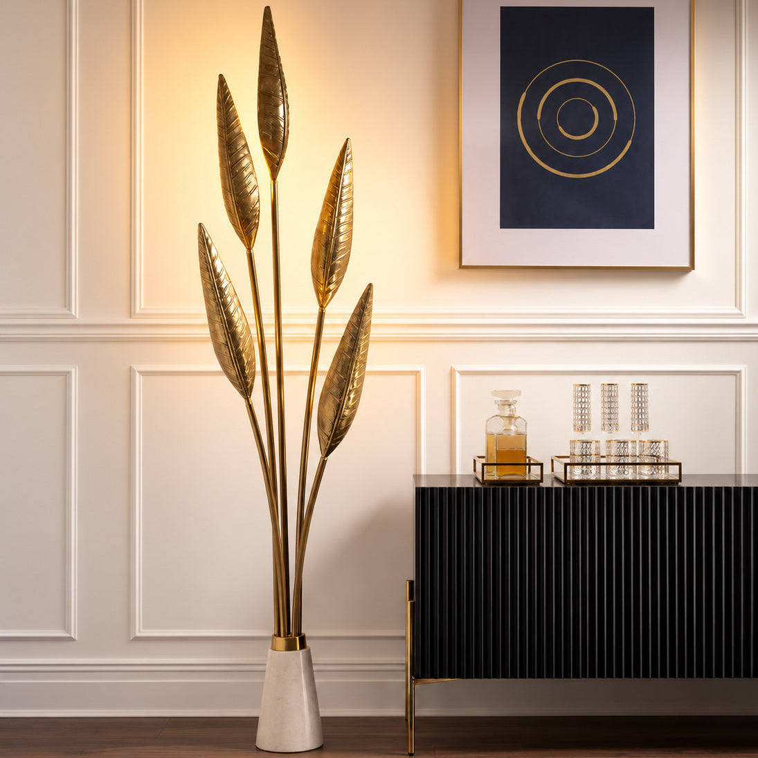 Paradise Five Arm Floor light