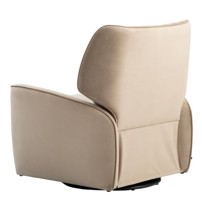 Valmont Swivel Recliner Armchair - Taupe