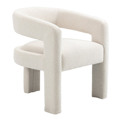 Santini Dining Chair – Ivory Borg