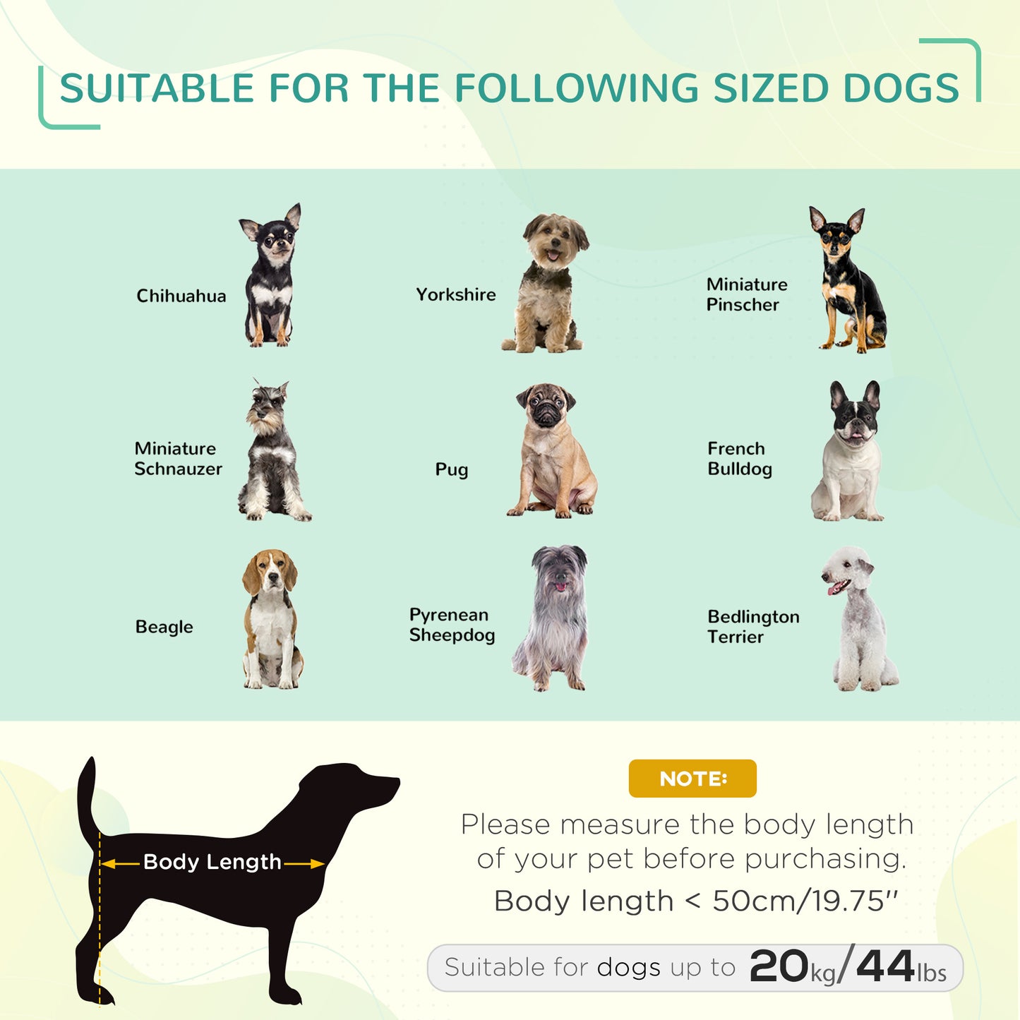 Pet Puppy Raised Bed Cot Dog Cat Elevated Cots Trampoline Indoor Outdoor